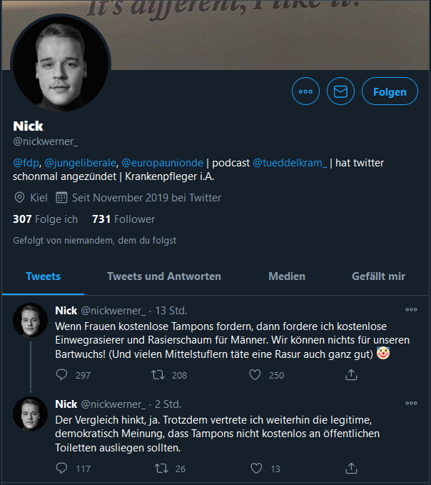 Nick Werner on Twitter